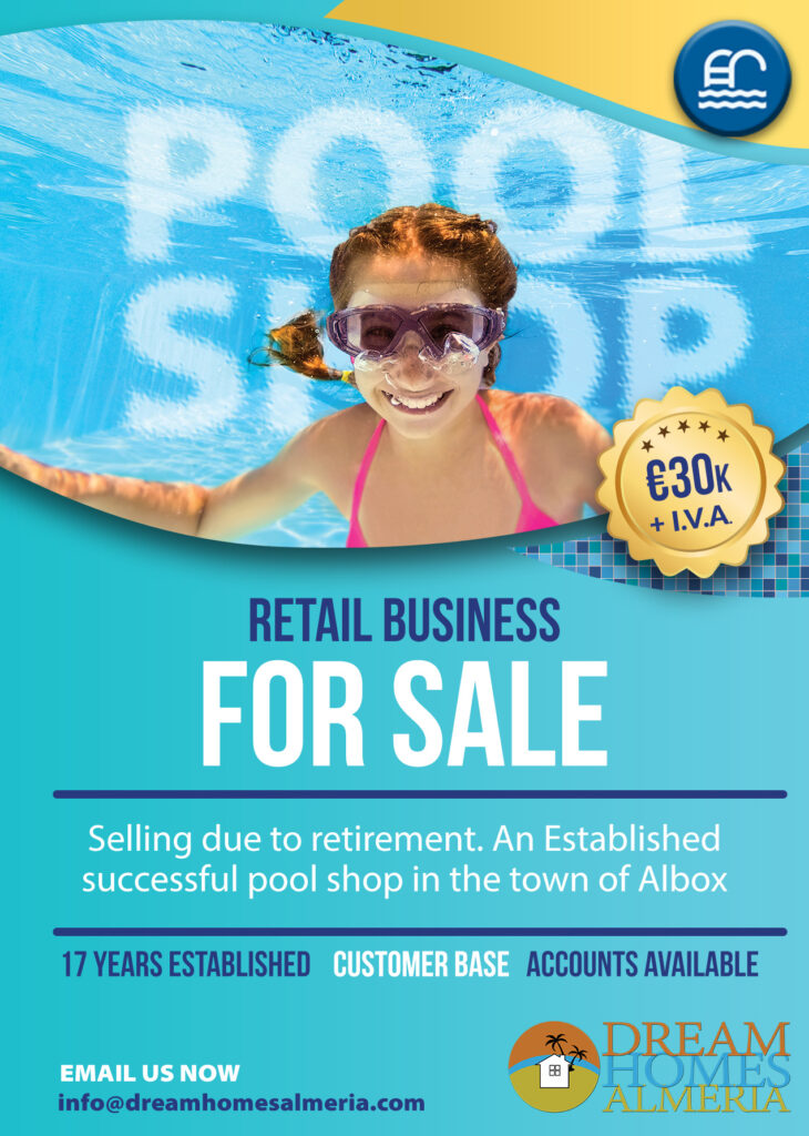 retail business for sale pool shop
