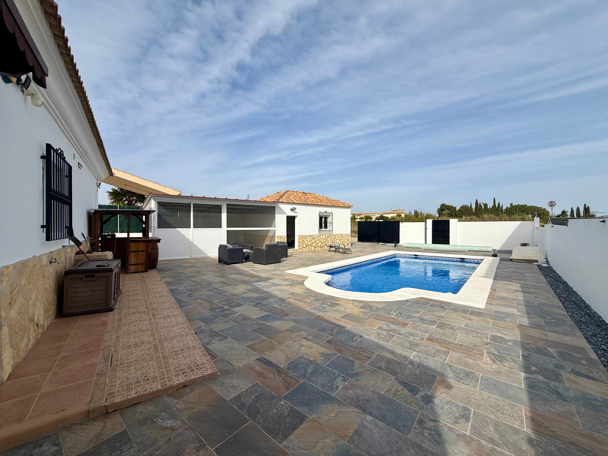 pool with cover off