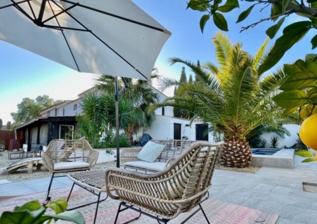 House & terraces